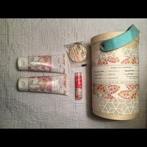 4 pc. Bath Goods Sampling Kit- Honeycomb